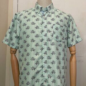 International Report Men’s Tropical Collection Short Sleeve Button-Up Shirt – L